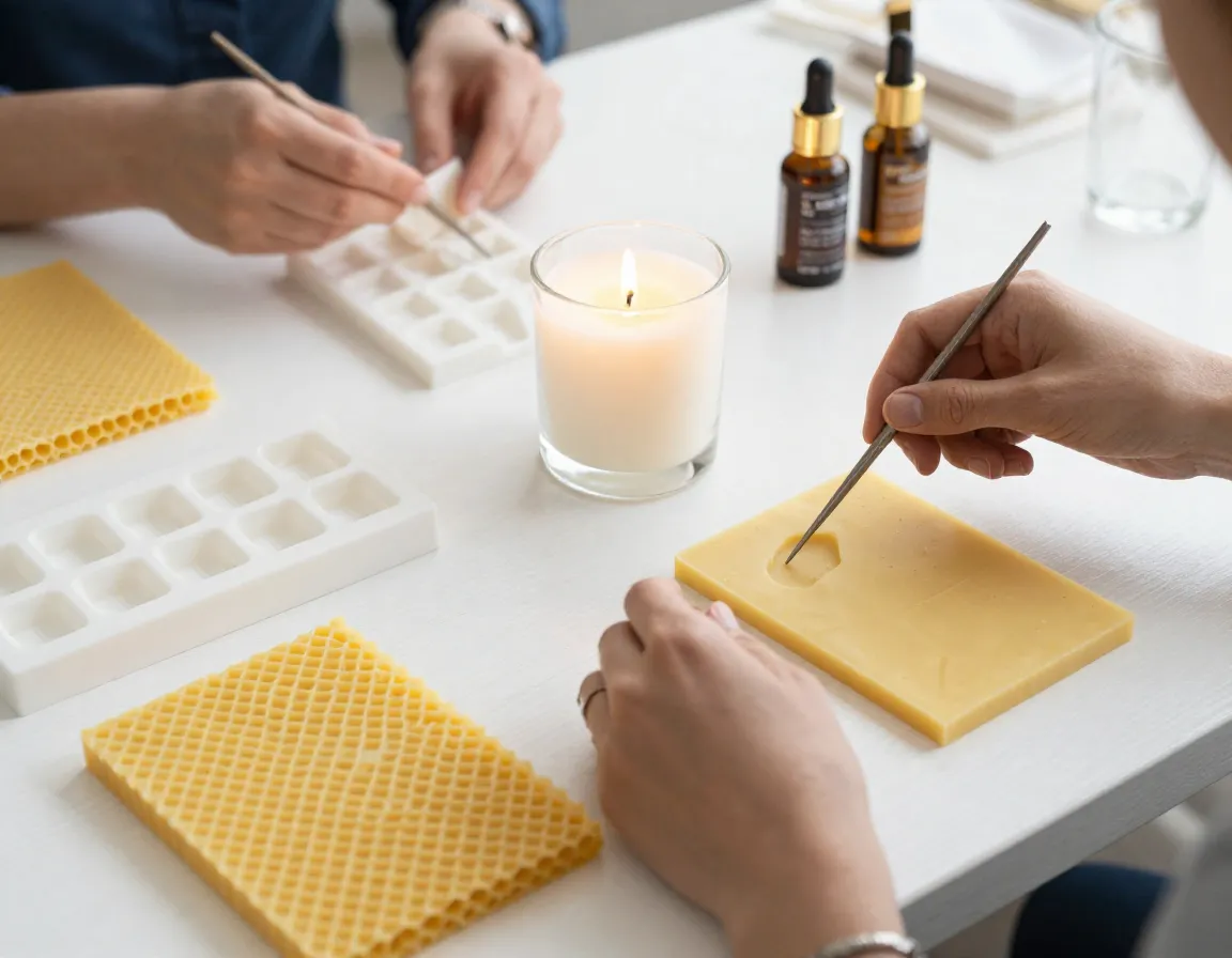 Privé Workshop Kaarsen Maken